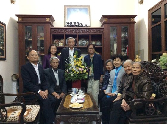 Chế biến khóa 4 Đại học Thủy sản, 50 năm gặp lại tại Hà Nội